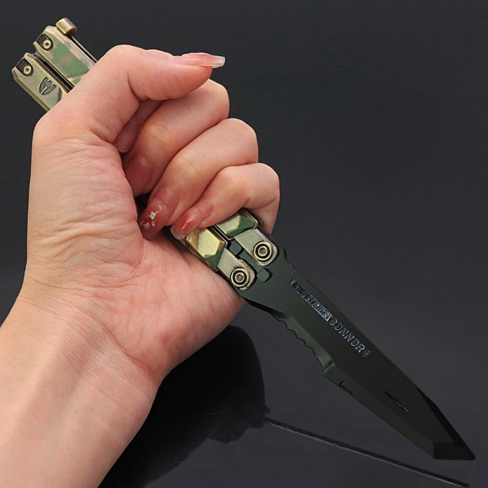 Valorant -Recon Balisong/(Green Camo)