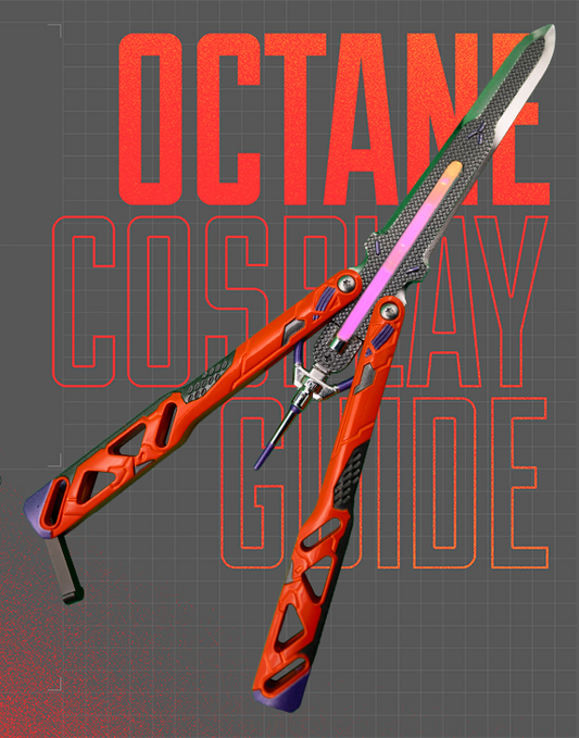 Apex-Legends Octane Heirloom Prototype Butterfly Knife Recolor Game Collection